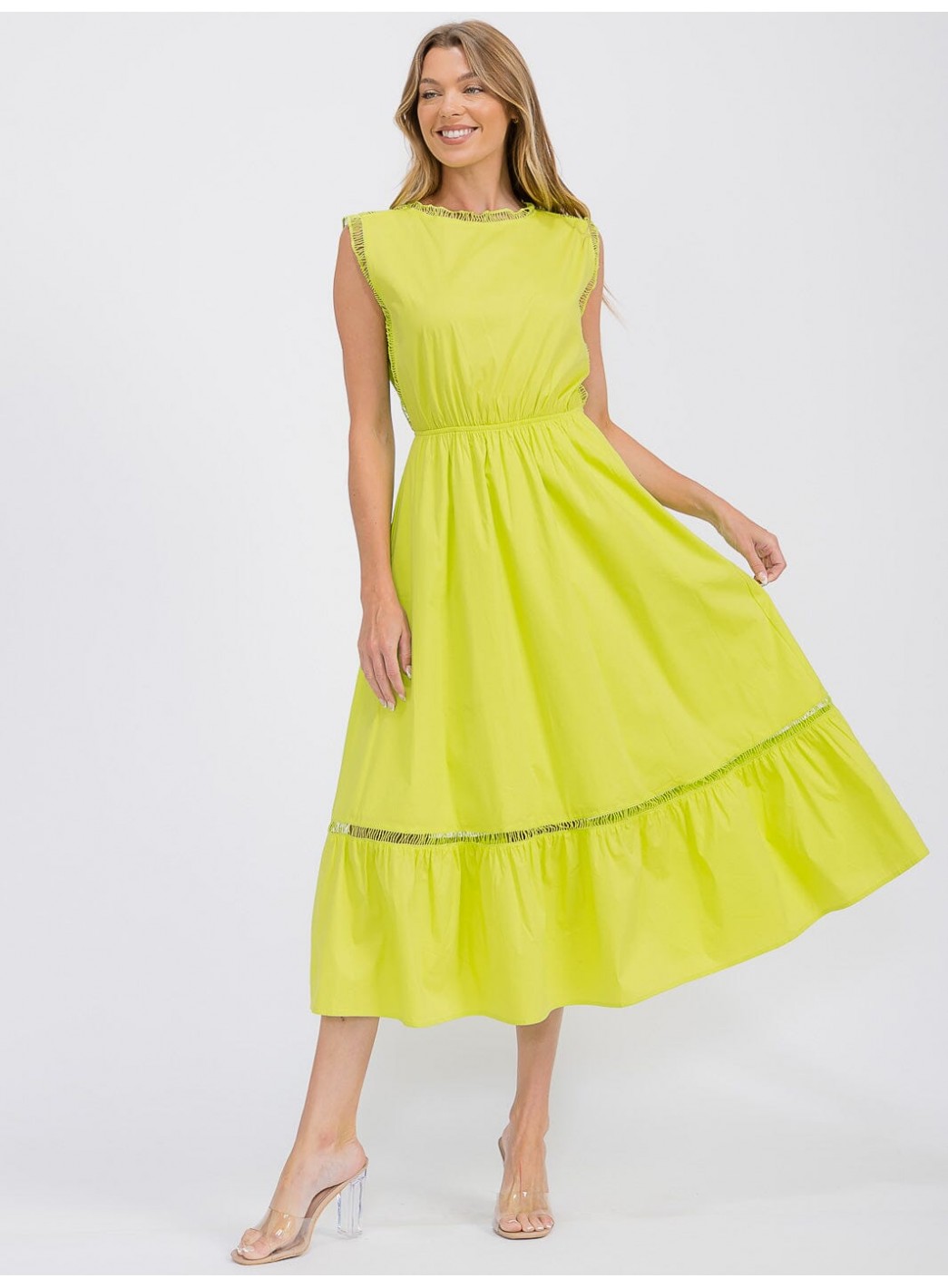 WOMEN'S SLEEVELESS FRONT POCKETS ELASTIC... WOMEN'S SLEEVELESS FRONT POCKETS ELASTIC...