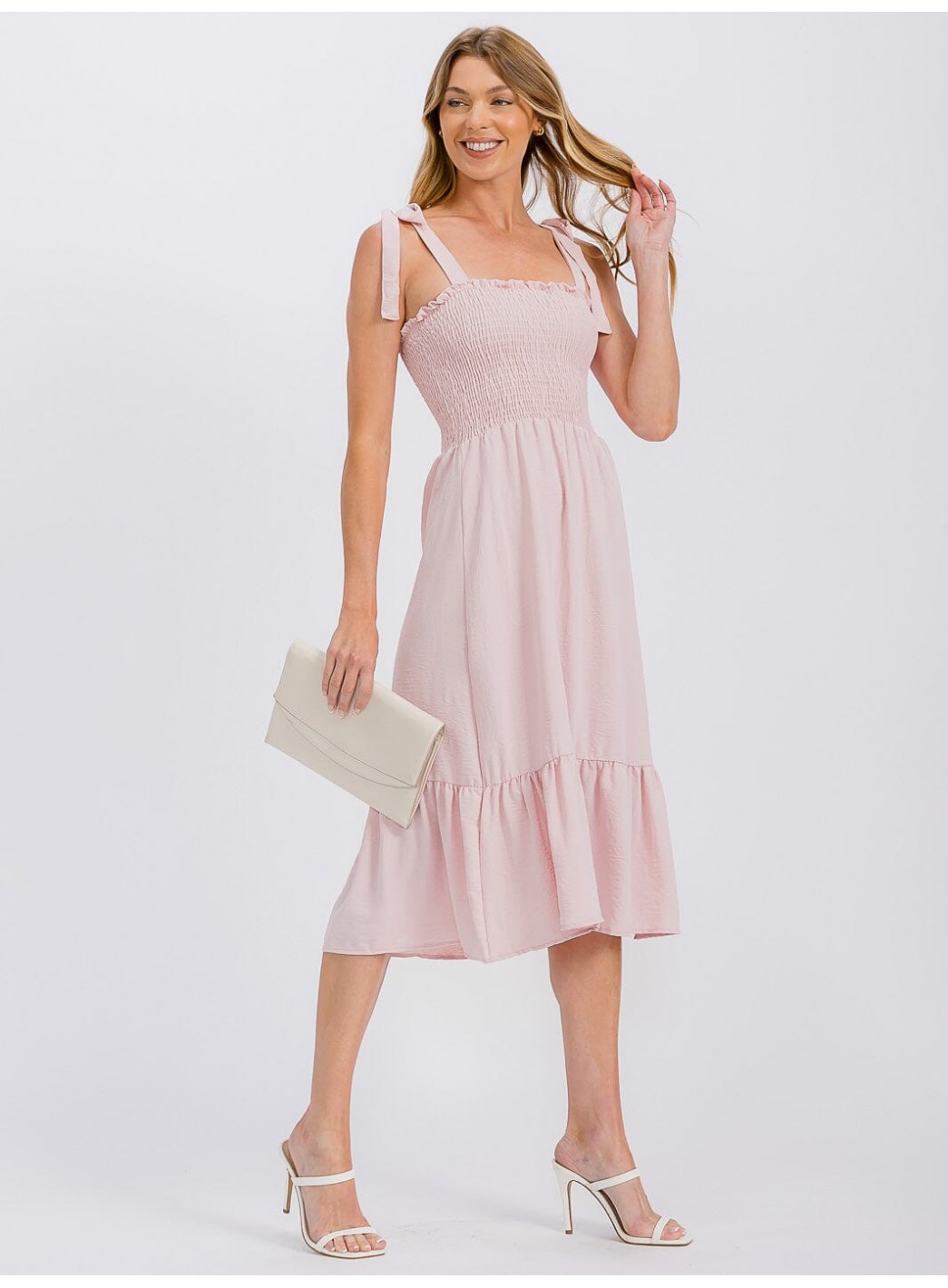 WOMEN'S SLEEVELESS ADJUSTABLE STRAPS SMO... WOMEN'S SLEEVELESS ADJUSTABLE STRAPS SMO...