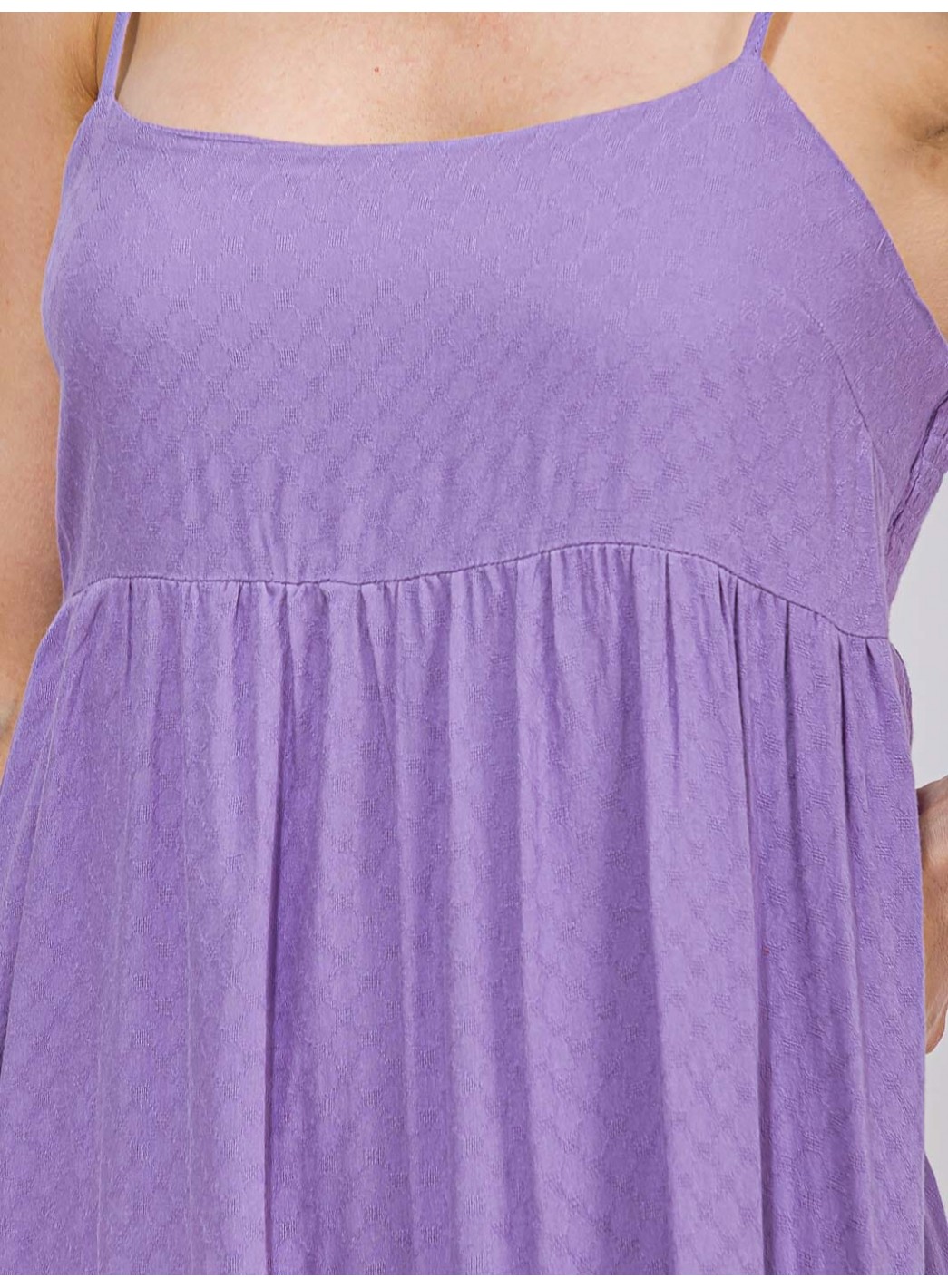 WOMEN'S SLEEVELESS TIERED LOOSE FIT MIDI DRESS WOMEN'S SLEEVELESS TIERED LOOSE FIT MIDI DRESS