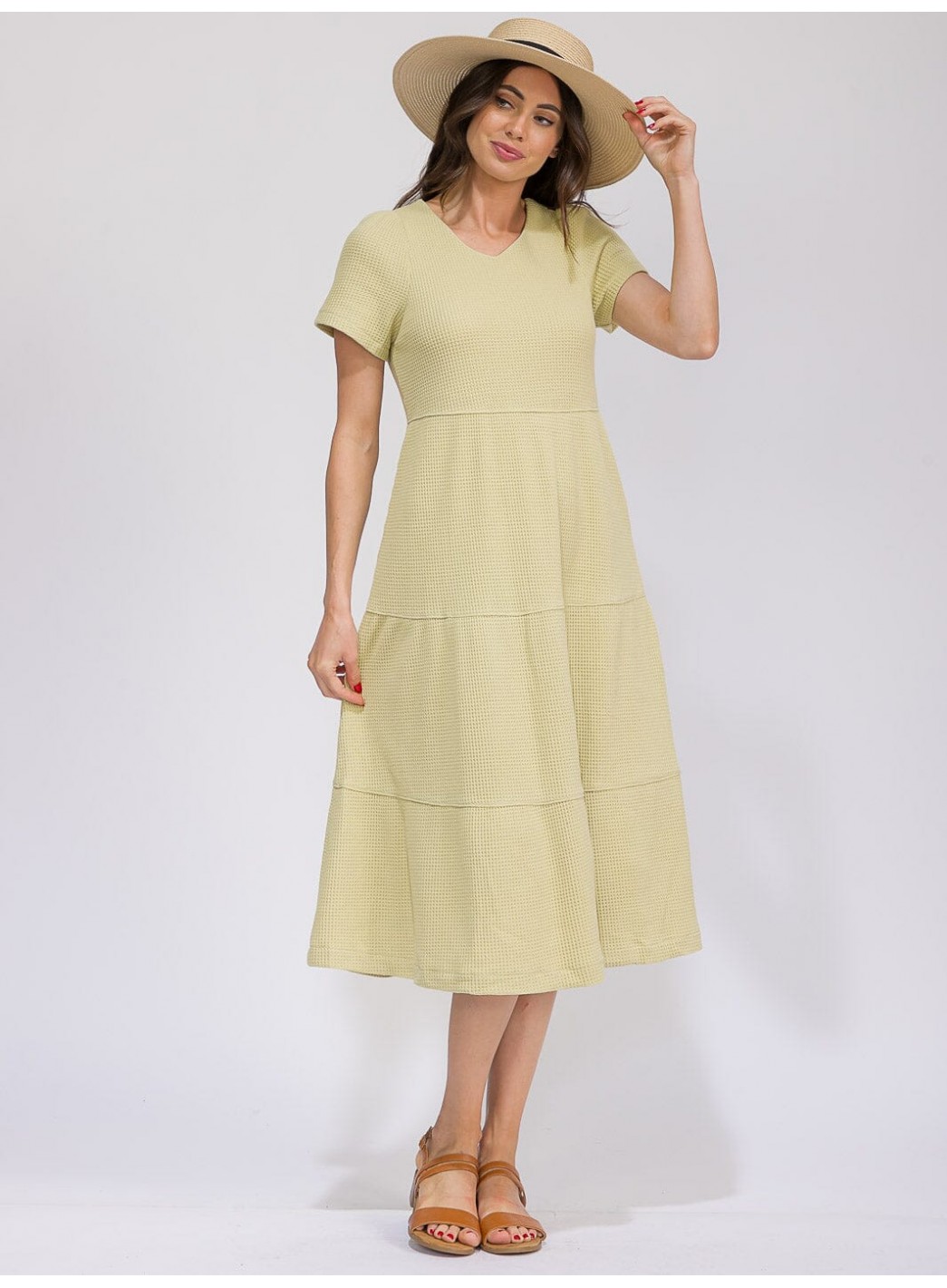 WOMEN'S SHORT SLEEVE FRONT POCKETS TIERE... WOMEN'S SHORT SLEEVE FRONT POCKETS TIERE...