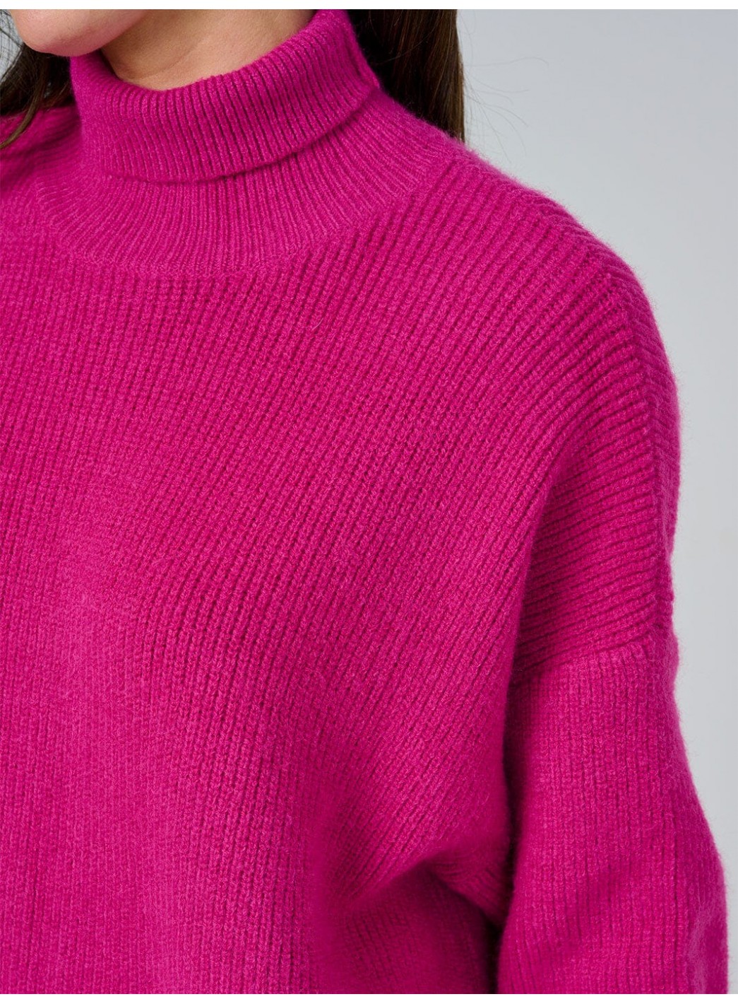 WOMEN'S LONG SLEEVE TURTLE NECK LOOSE FIT KNIT MINI DRESS WOMEN'S LONG SLEEVE TURTLE NECK LOOSE FIT KNIT MINI DRESS