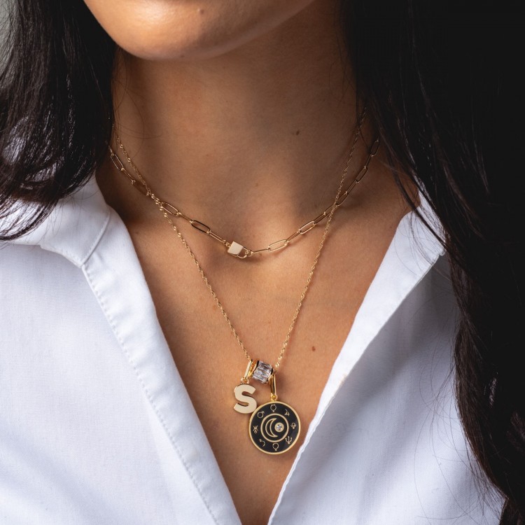Jessa Lock Necklace
