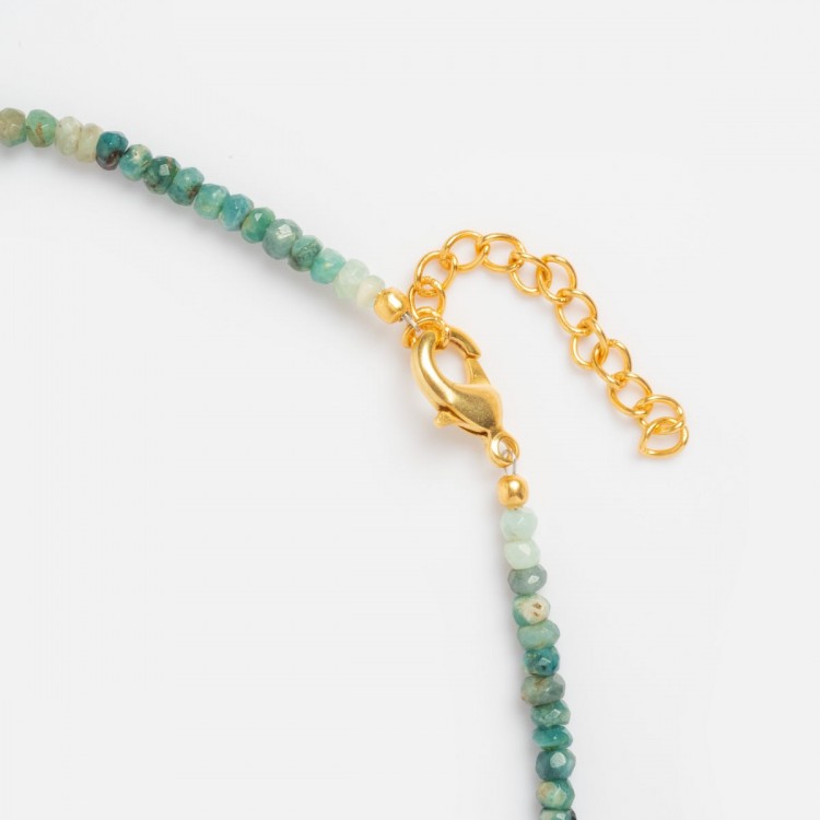 Beaded Gemstone Necklace