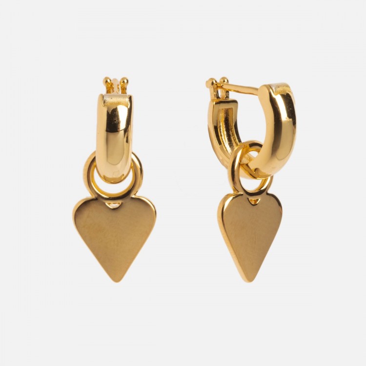 Petite Heart Earrings
