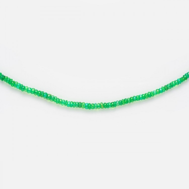 Beaded Gemstone Necklace