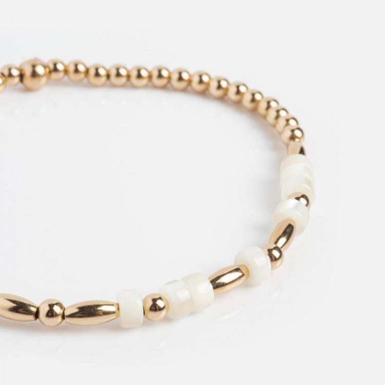 Morse Code Stretch Bracelet