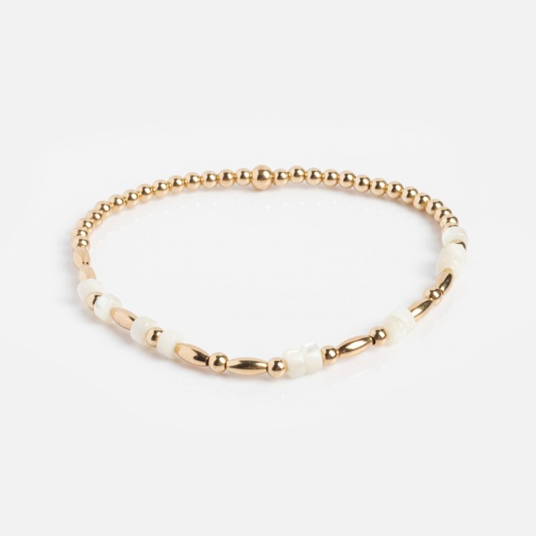 Morse Code Stretch Bracelet