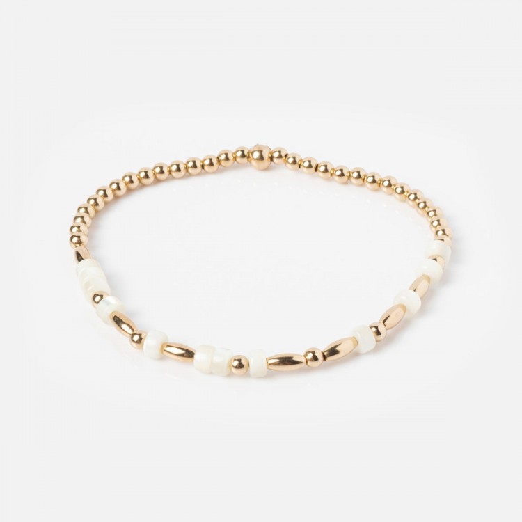 Morse Code Stretch Bracelet